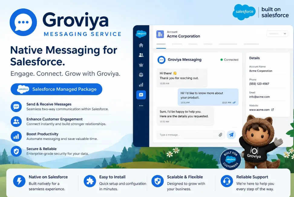 GroviyaGMS: Real-Time Customer Communication Platform